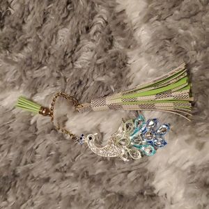 Peacock charm